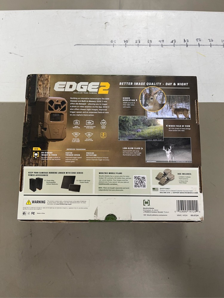 Moultrie Mobile EDGE 2 Cellular Trail Camera - 2 Pack