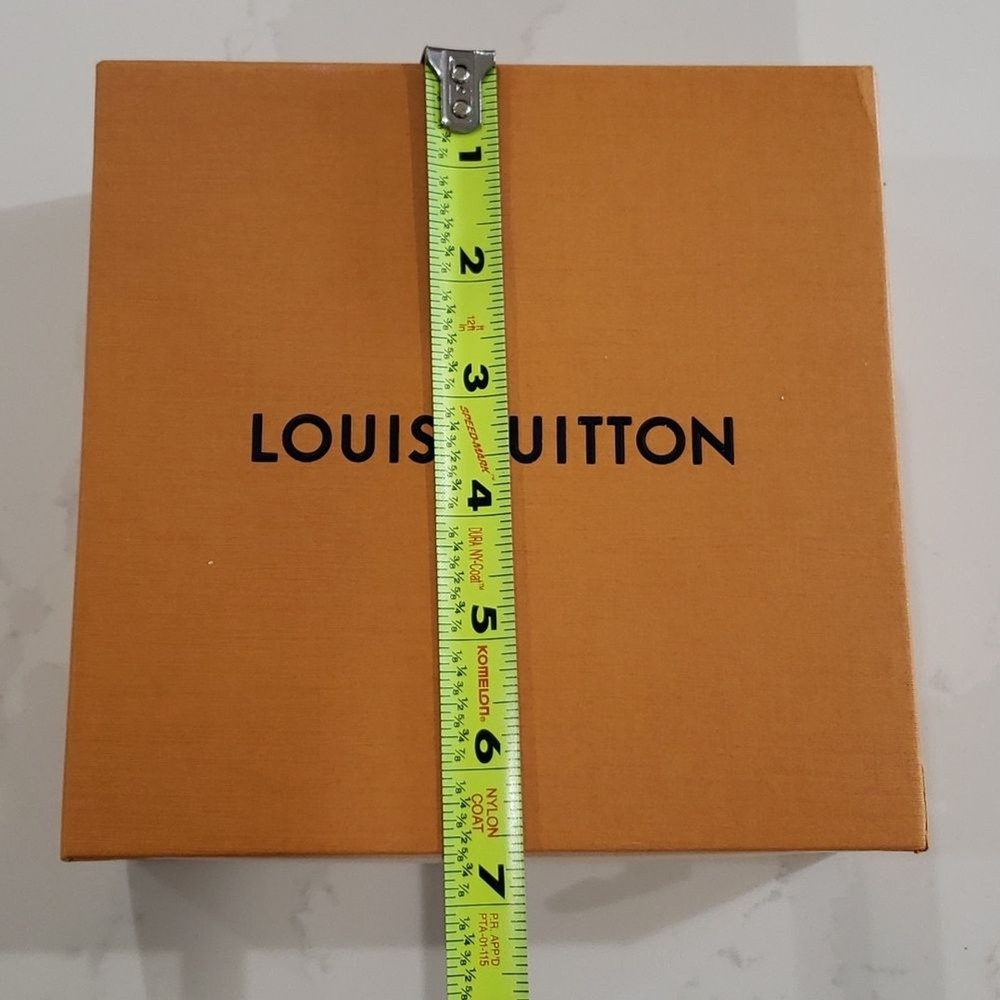 Louis Vuitton box.