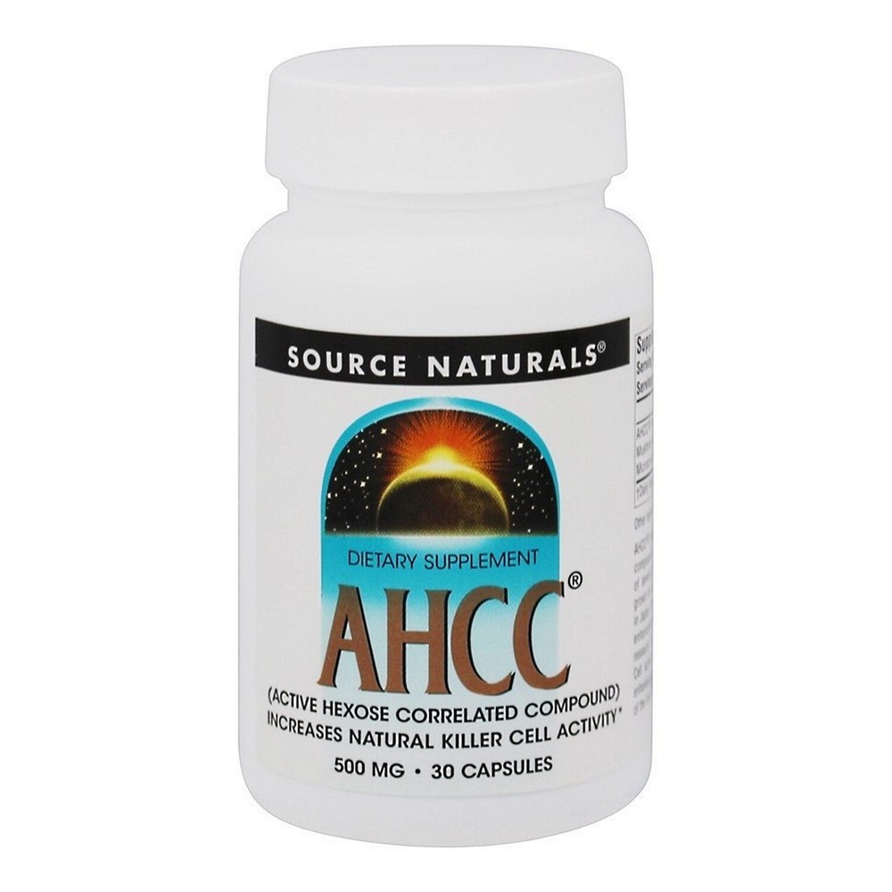 Source Naturals AHCC 500mg, 30 Capsules