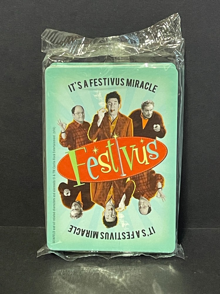 2017 Happy Festivus Seinfeld Game Replacement Cards SEALED