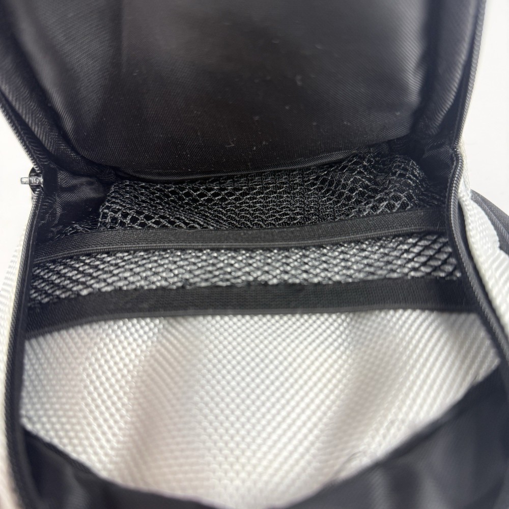 Nintendo DS Mini Backpack Carry Case Black & White Embroidered Mario