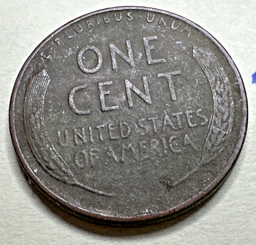 1937 1C Lincoln Cent WHEAT PENNY 533X
