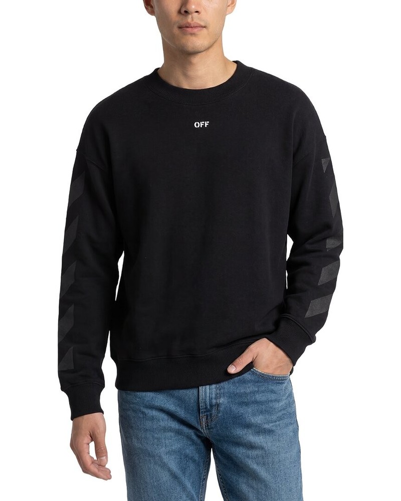 Off-White™ Virgil Diagonal Crewneck Sweatshirt Men's