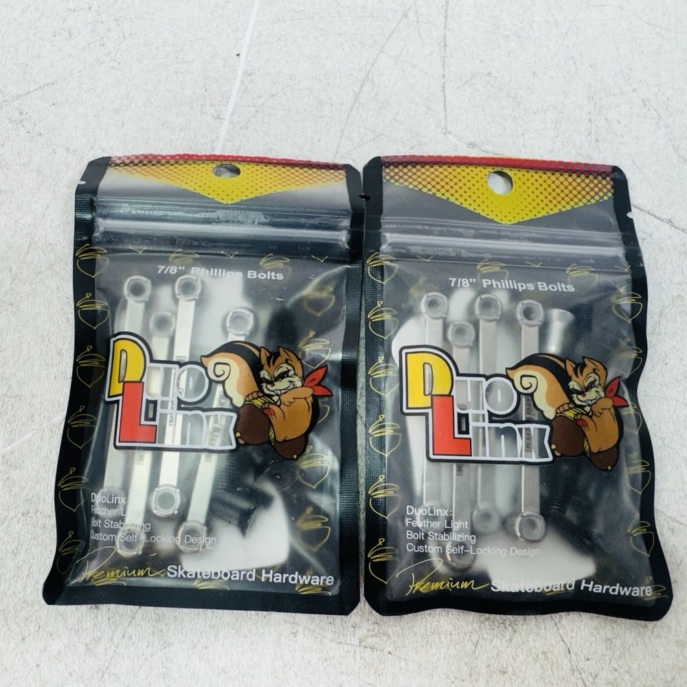 2 Pack - Duo Linx Premium Hardware 7/8" Phillips Bolts