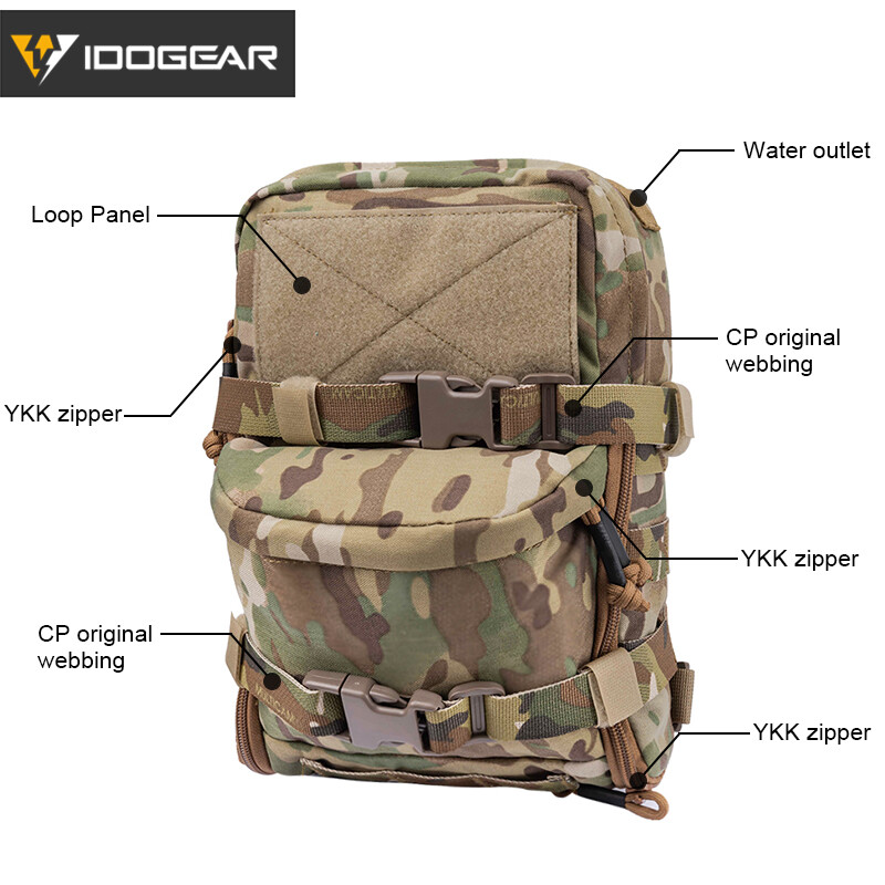 New Hydration Pack Hydration Backpack Assault Molle Pouch Mini Tactical Carrier