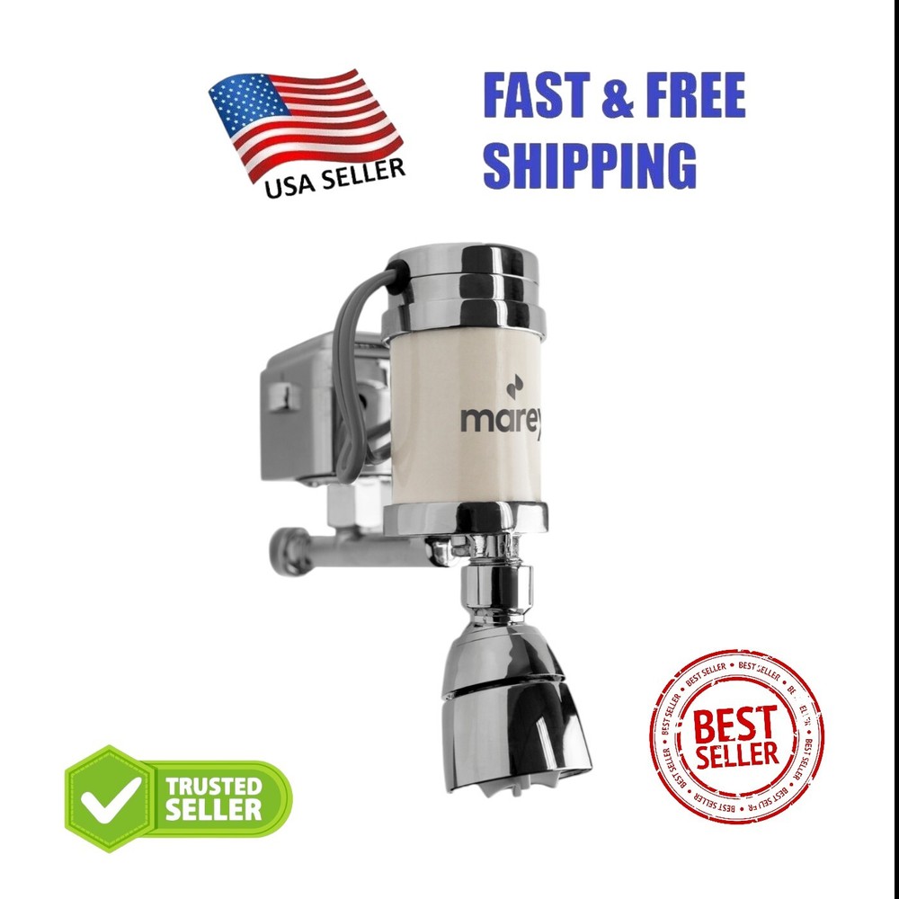 NEW MAREY HOME COMPACT TANKLESS SHOWER WATER HEATER MINI MAREY  110V 2.6KW