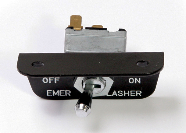 NEW! 1966 Ford Mustang EMERGENCY FLASHER SWITCH with Bracket and Switch