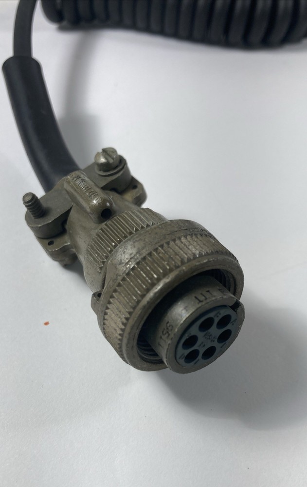 David Clark Model C3019 Headset Adapter, with 6 Pin Connector on Long Cable