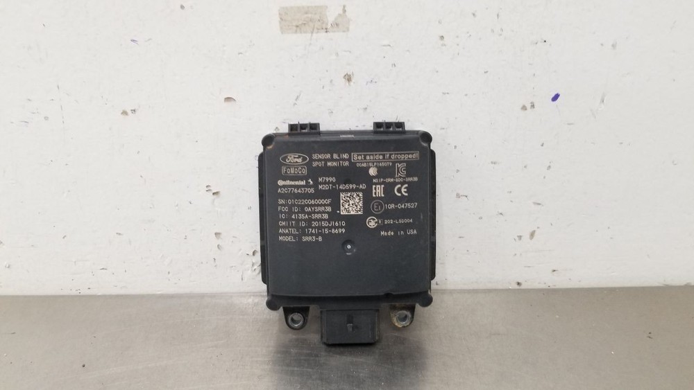 23 FORD BRONCO REAR BLIND SPOT RADAR M2DT14D599AD