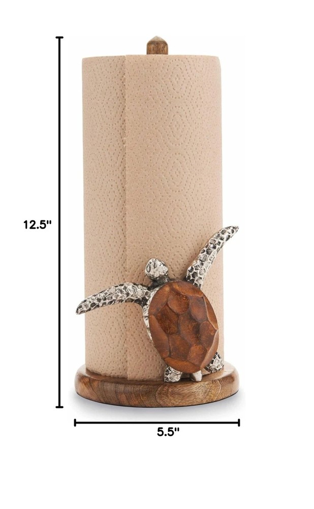 Mud Pie Turtle Paper Towel Holder