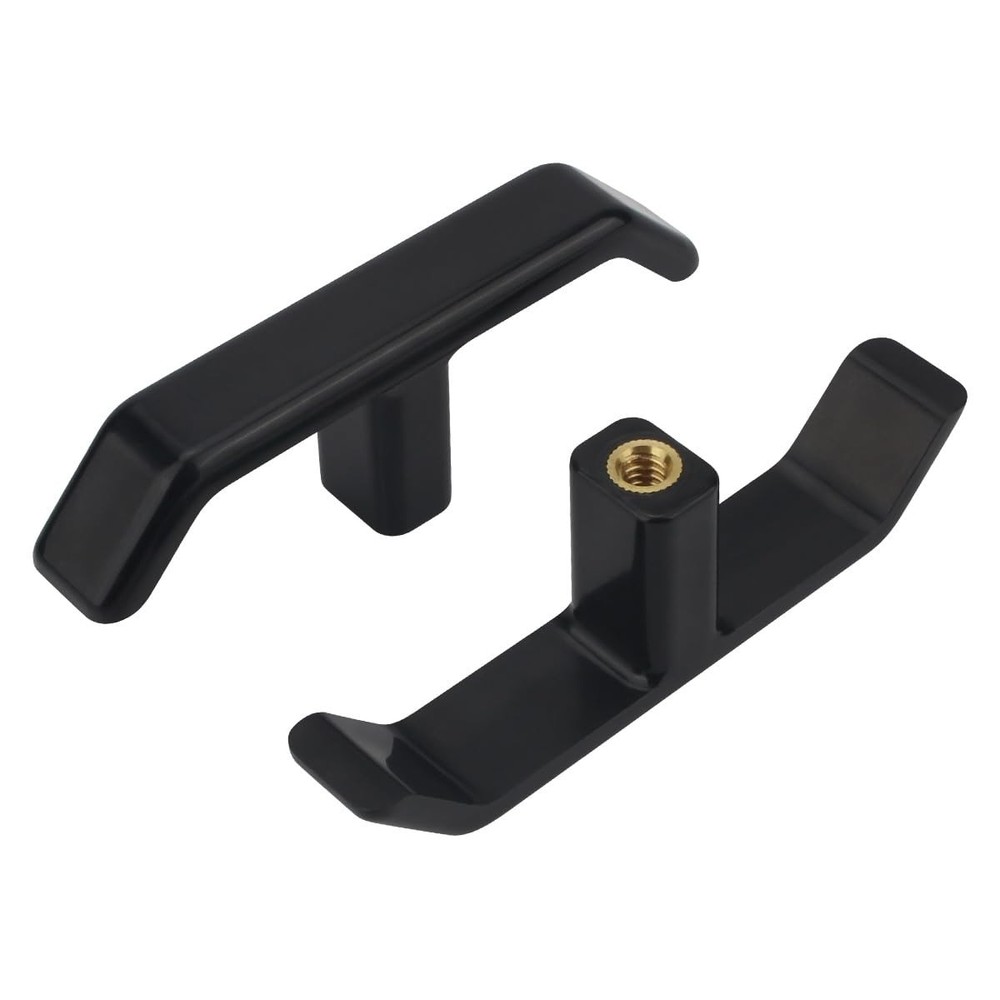 JIYIZO 2pcs RV Waste Valve Handle Replacement for Extension Black