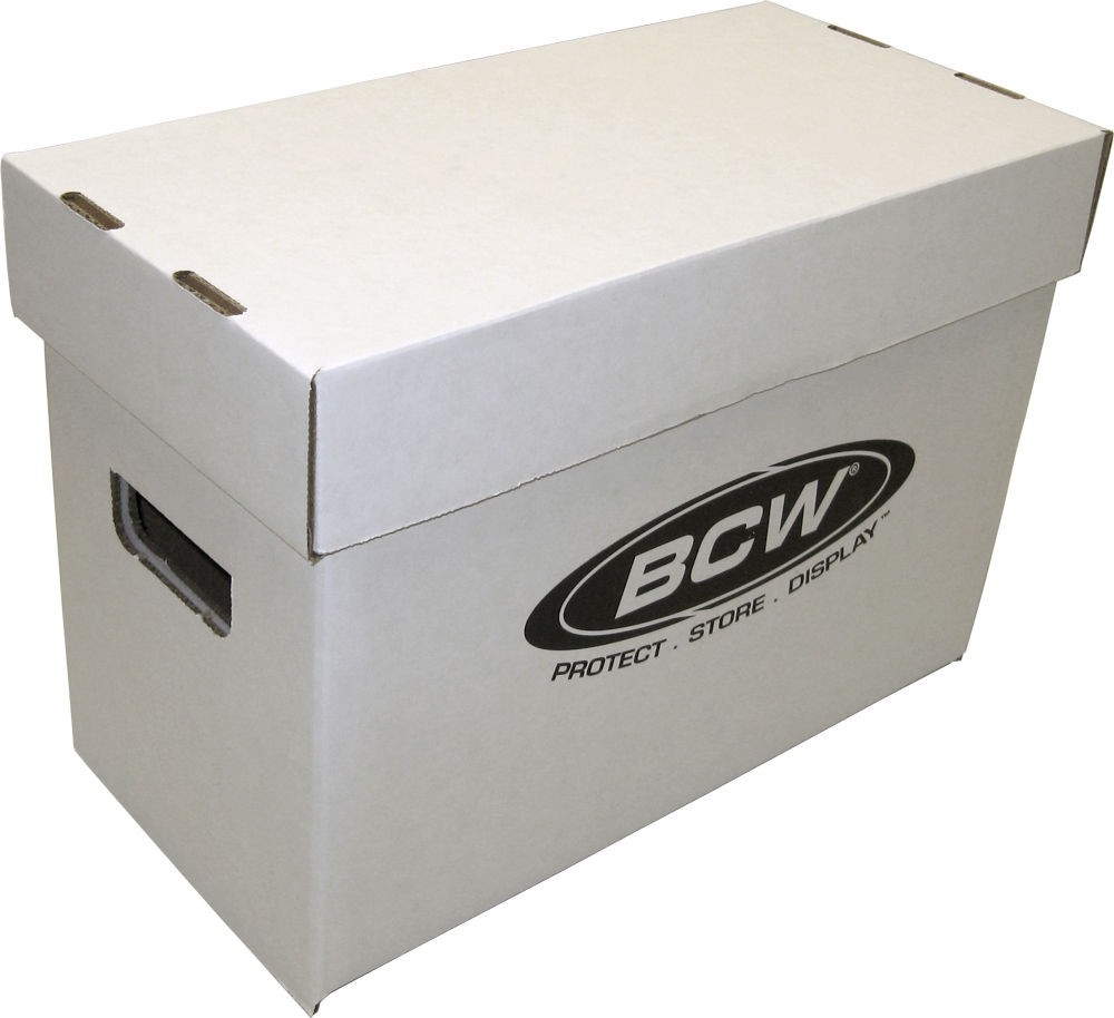 BCW Magazine | Document |Golden Age Size | Comic Book Storage Box - 5 Pack