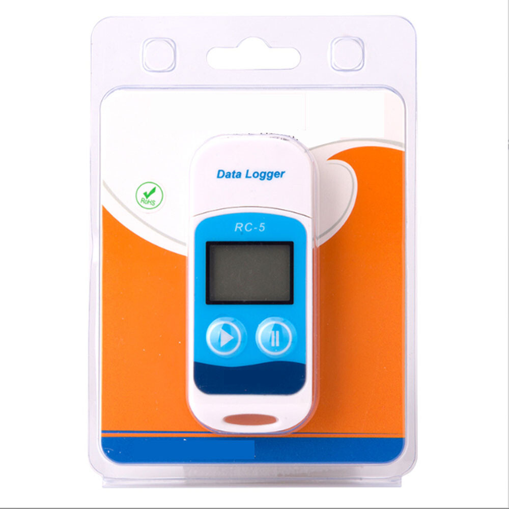 Portable Temperature Logger Humidity Logger Data Quickly Generate PDF Reports