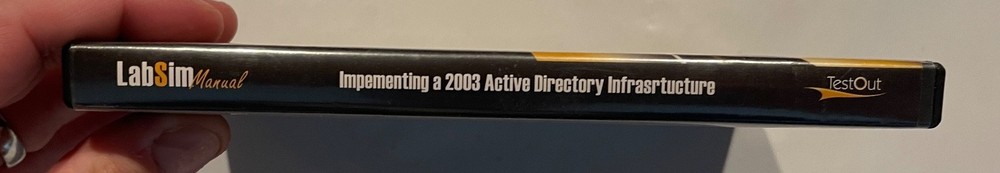 Designing A Server 2003 Network Infrastructure LabSim Manual TestOut