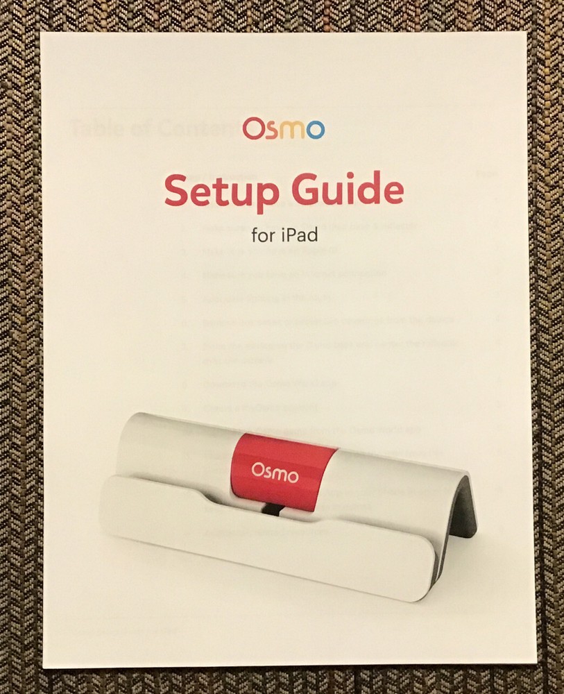 Osmo Learning System Genius Starter Kit for iPad. TP-OSMO-02. Pre-Owned.