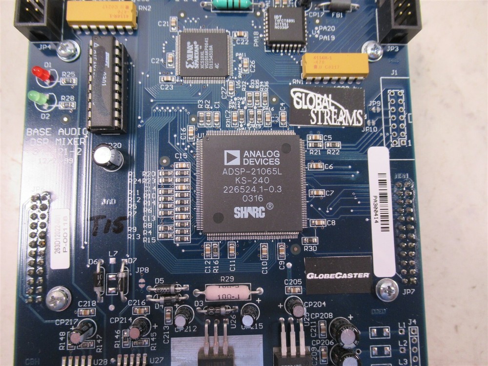 Global Streams Globecaster Audio Module 263D13022-003 Play Trinity