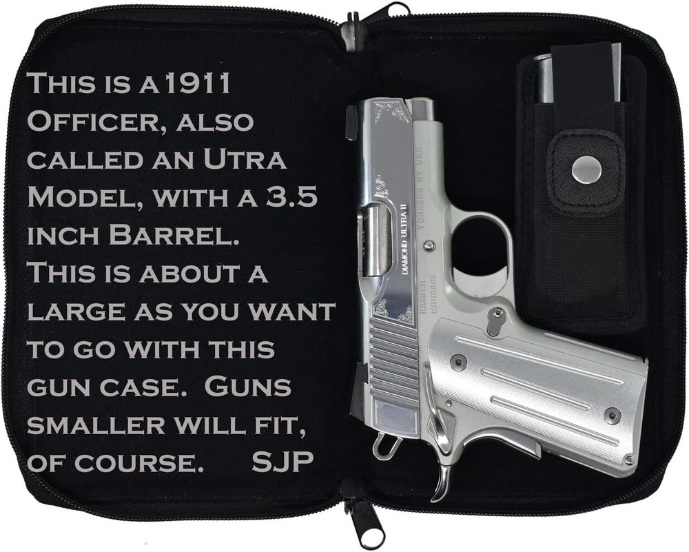Leather Locking Bible Gun Case for Subcompacts (GTSN) PP