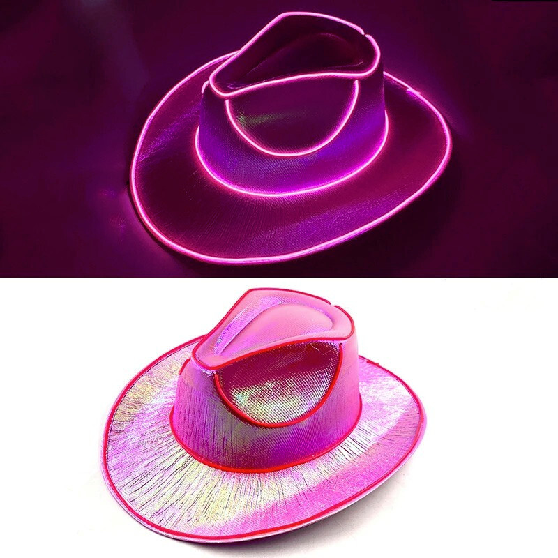 Western LED Cowboy Hat