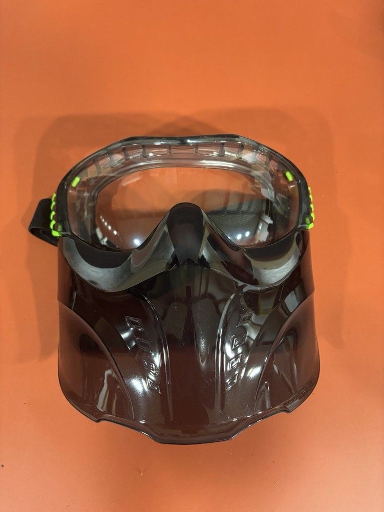 Pitbull FG-1503 CLEAR W/ SHIELD : Face Shield Face Mask