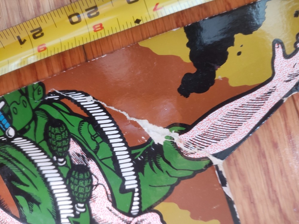 COMMANDO cardboard monitor bezel