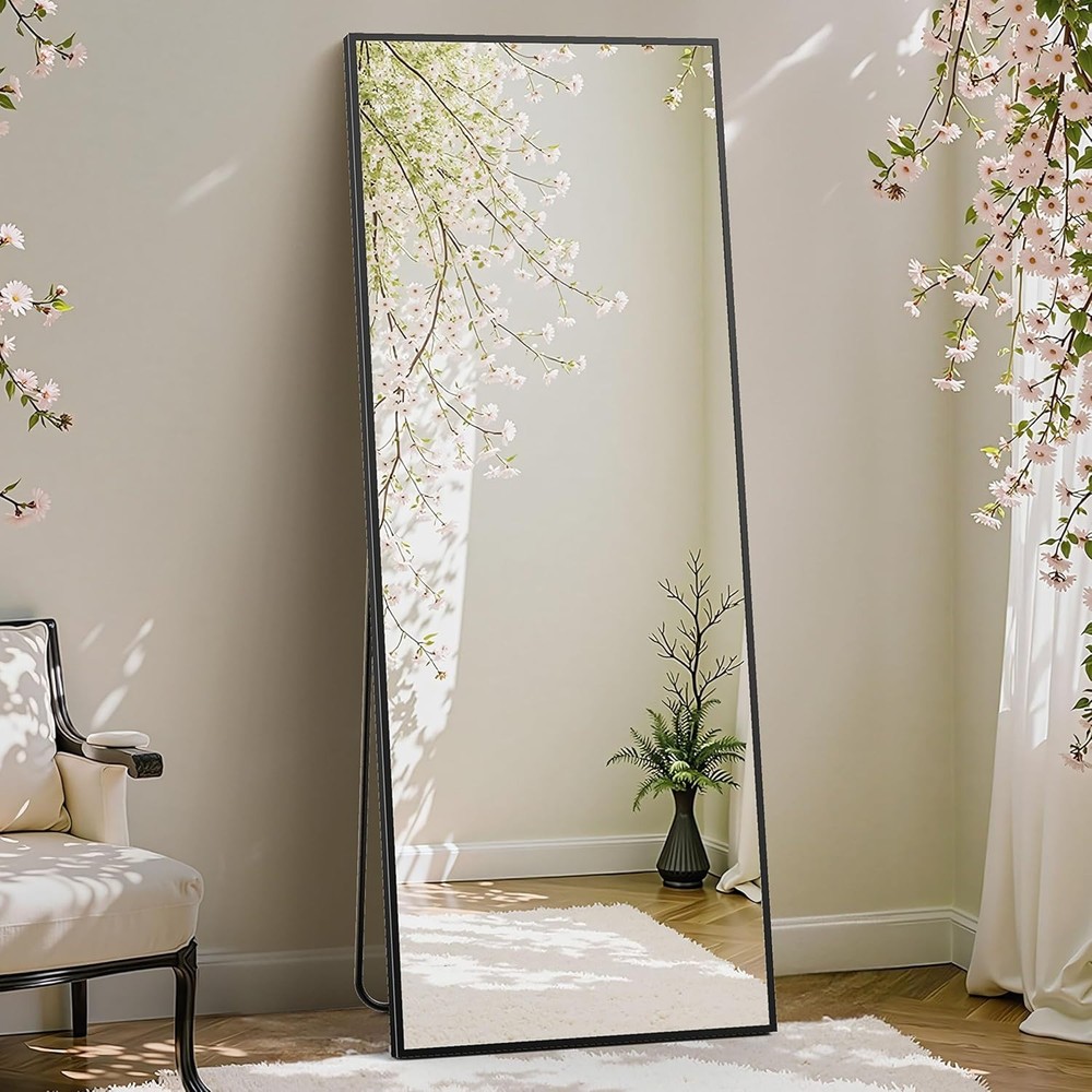 Arched Full Length Mirror with Stand