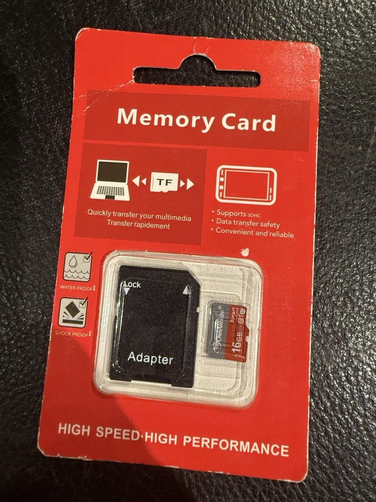 16GB High Speed -High Performance Memory Card
