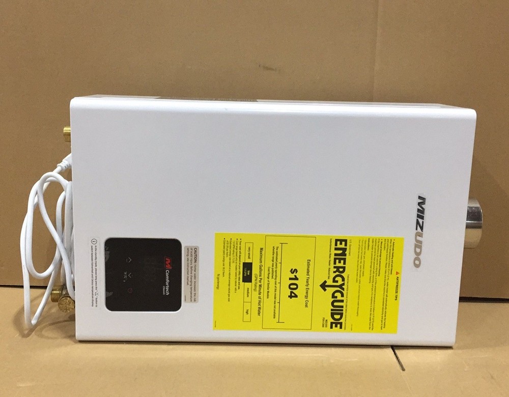 【90% NEW】80-100K btu Tankless Water Heater, Natural Gas, Instant Hot Whole House