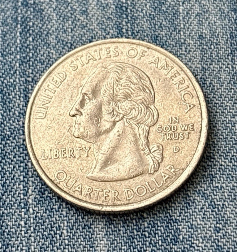 2002 D Indiana State Quarter