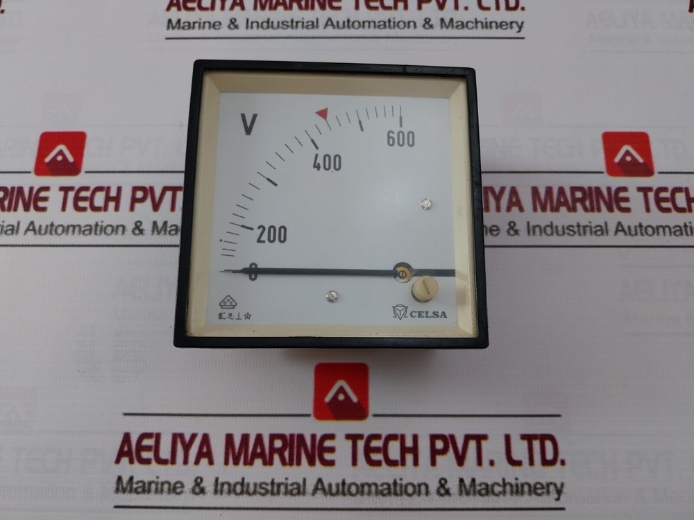 Celsa Voltmeter 0-600V 2K