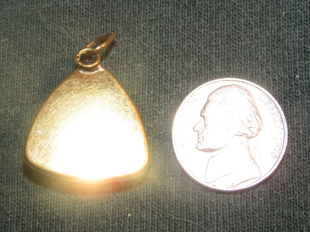 Wicca Witch Blessed Affirmation Pendant BANISH ANGER