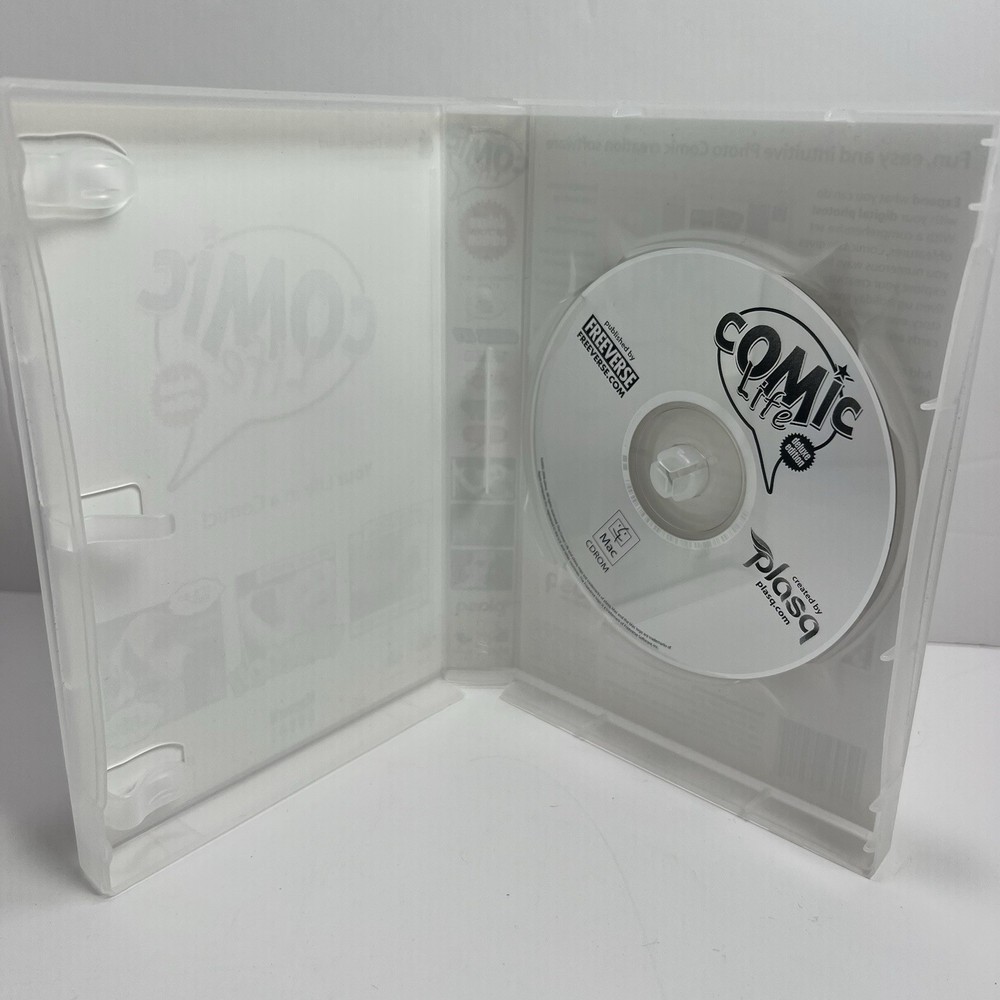 Comic Life Deluxe Edition Mac OS X Photo Comic Creator Software CD