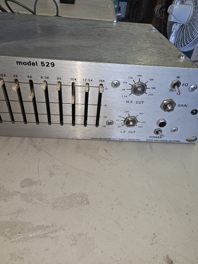 urei Model 529 room equalizer, Powers On, As-is