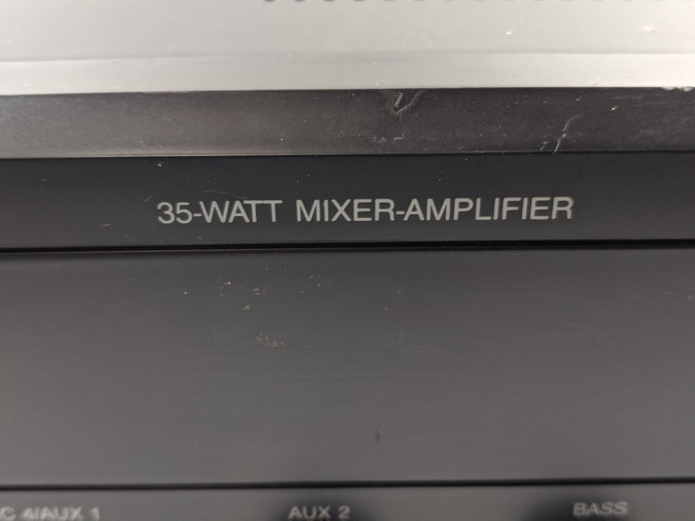 University Sound MA355B 35-Watt Amplifier **PLEASE READ**