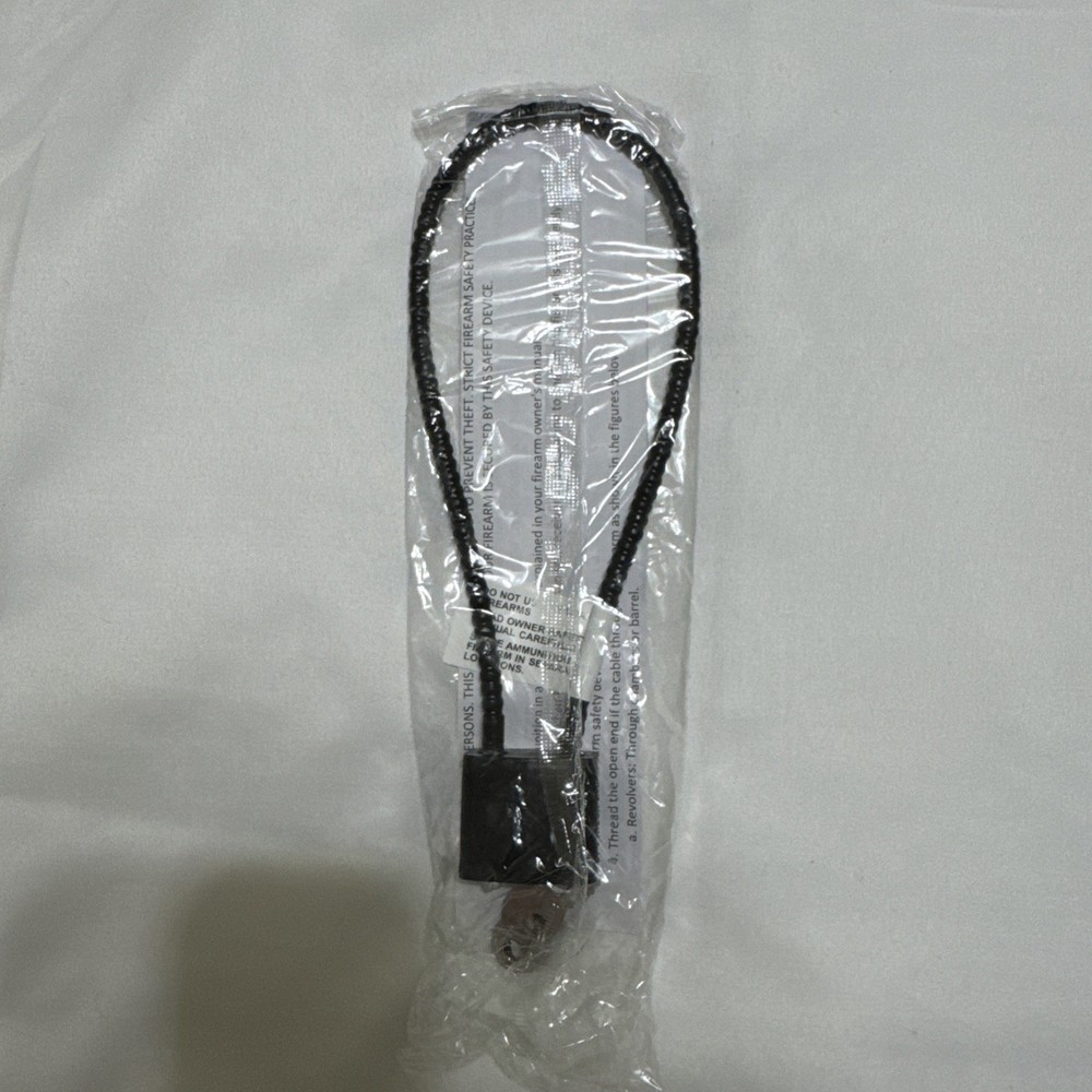 Gun Cable Lock With Key