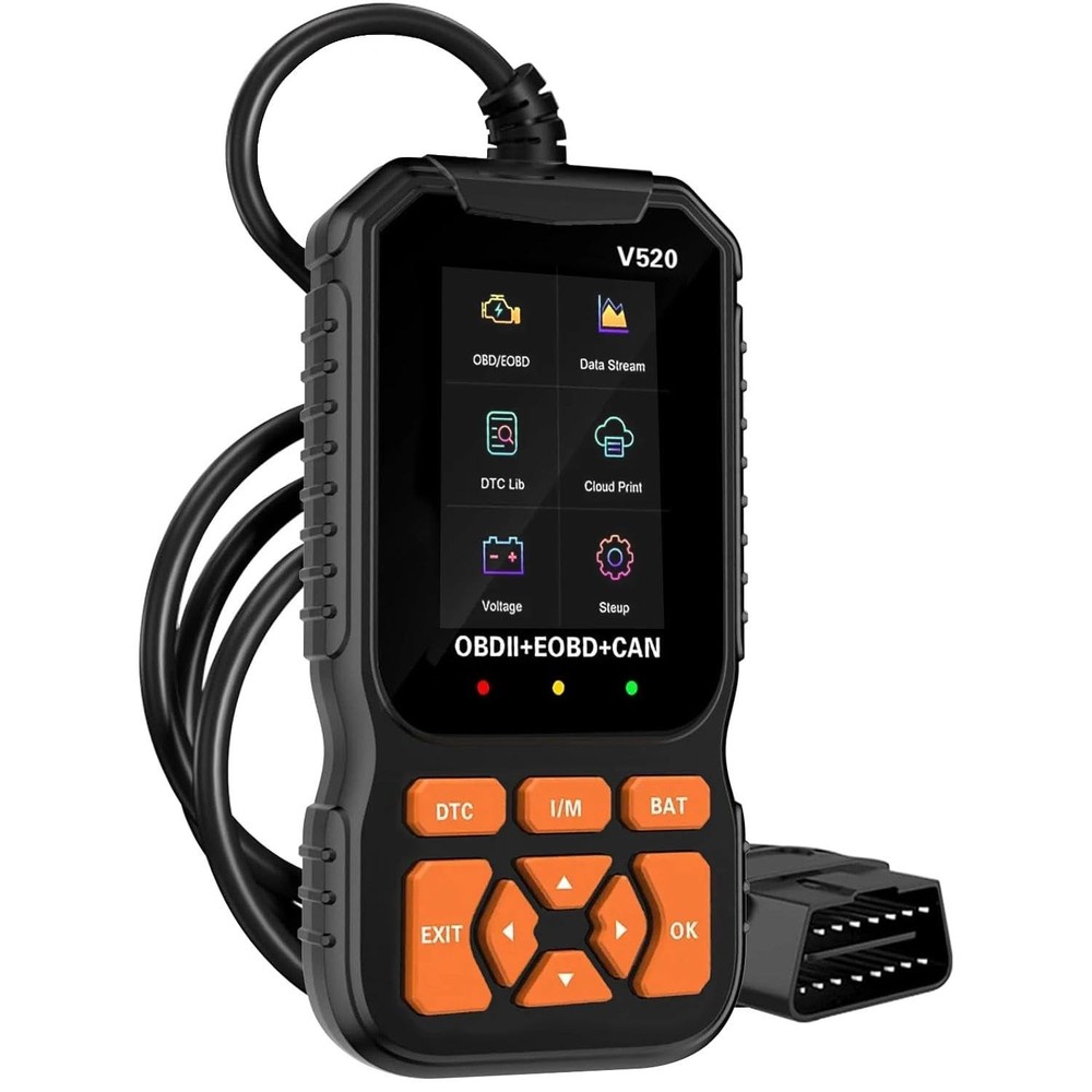 OBD2 Scanner Car Diagnostic Tool Dual UI Mode Read Clear Engine Light 35K+ Codes