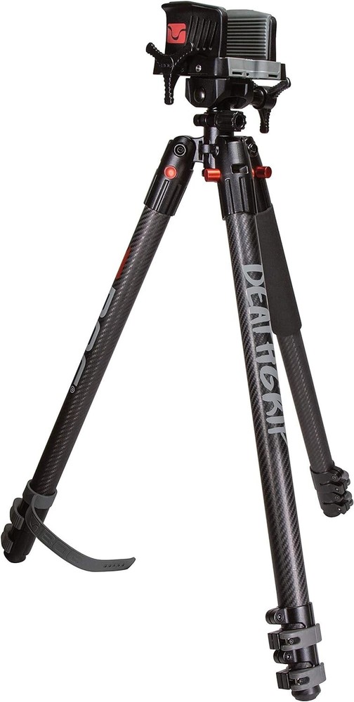 DeathGrip Aluminum Tripod with Durable Frame, Lightweight, Stable Design, Bub...