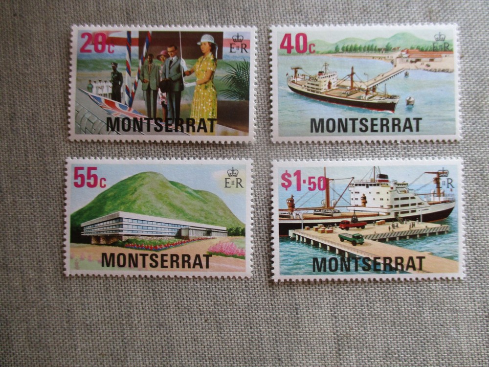 Montserrat, Scott# 370-373, MH