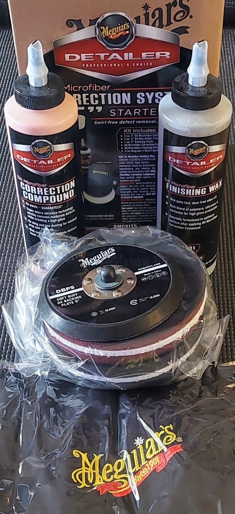 Meguiar's DMCKIT5 DA Microfiber Correction System 5 Inch