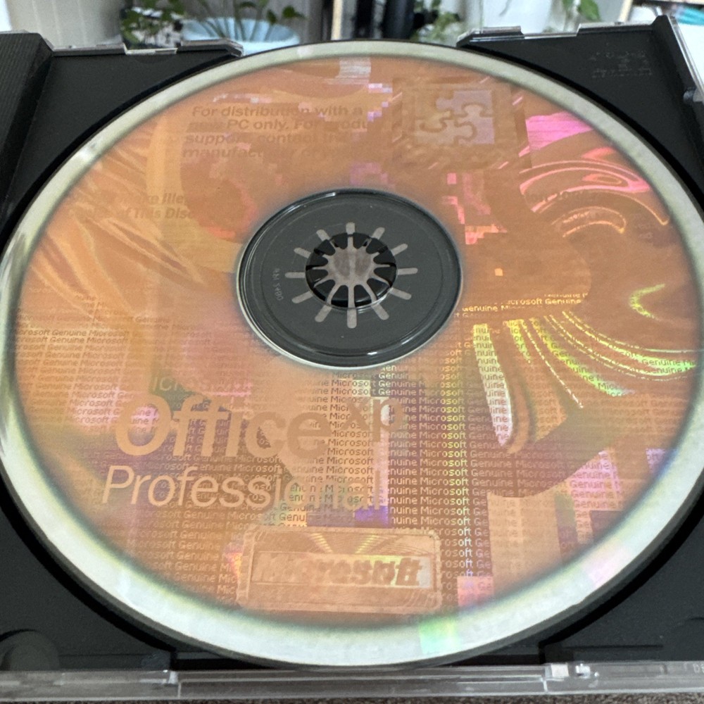 Microsoft Office XP Professional Version 2002 _ Full Version MINT