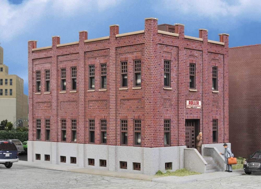 Walthers SceneMaster Sm Brick Office Building Small
