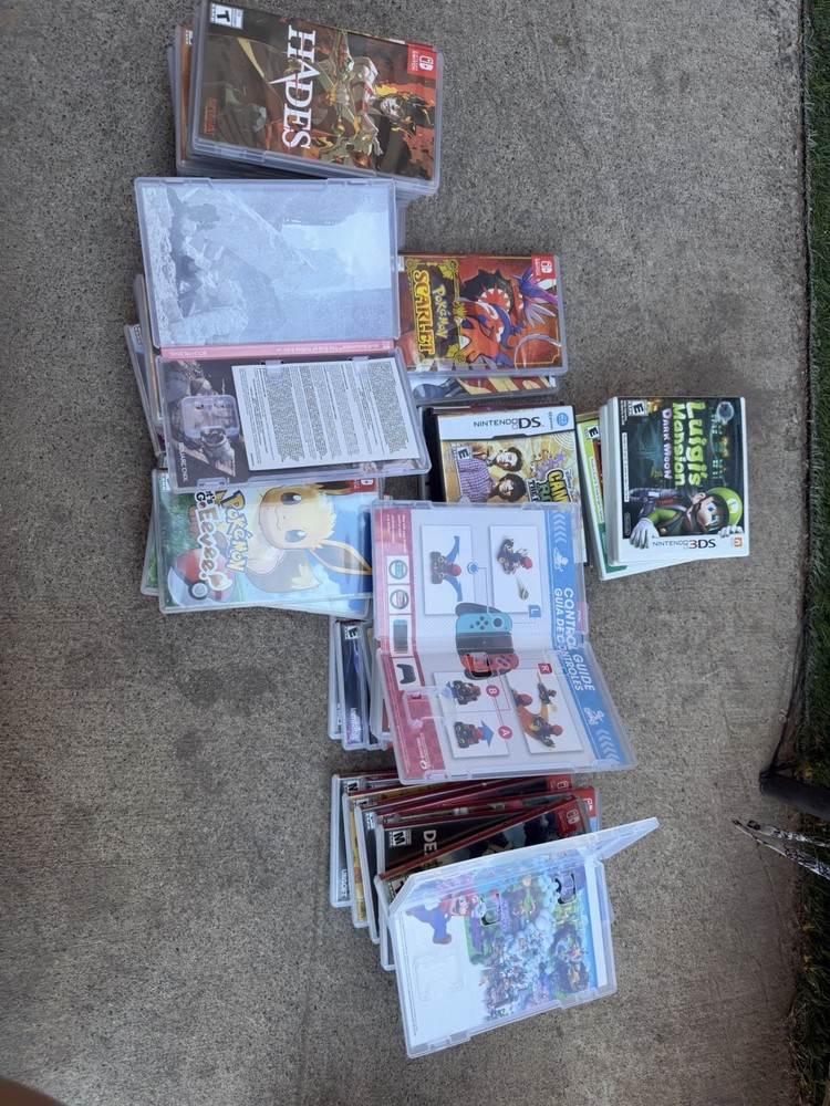 Cajas De Nintendo Vacías