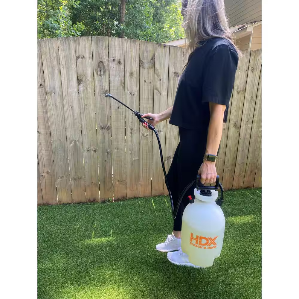 NEW 2-Gallon Bleach & Deck Sprayer with Viton Seals & Adjustable Nozzle