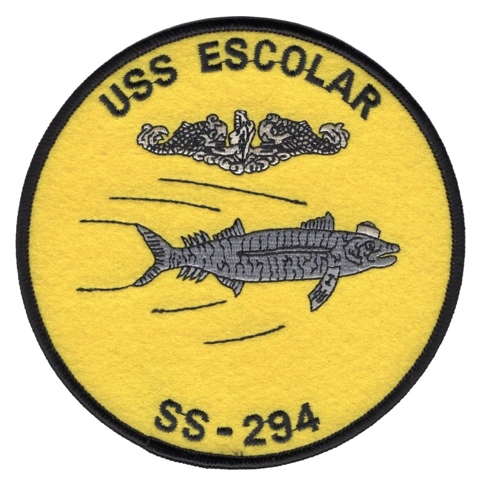 USS Escolar SS-294 Patch