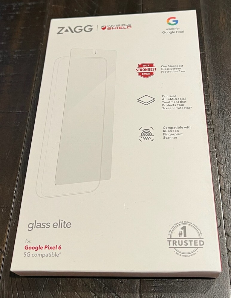 New Zagg Glass Elite For Google Pixel 6