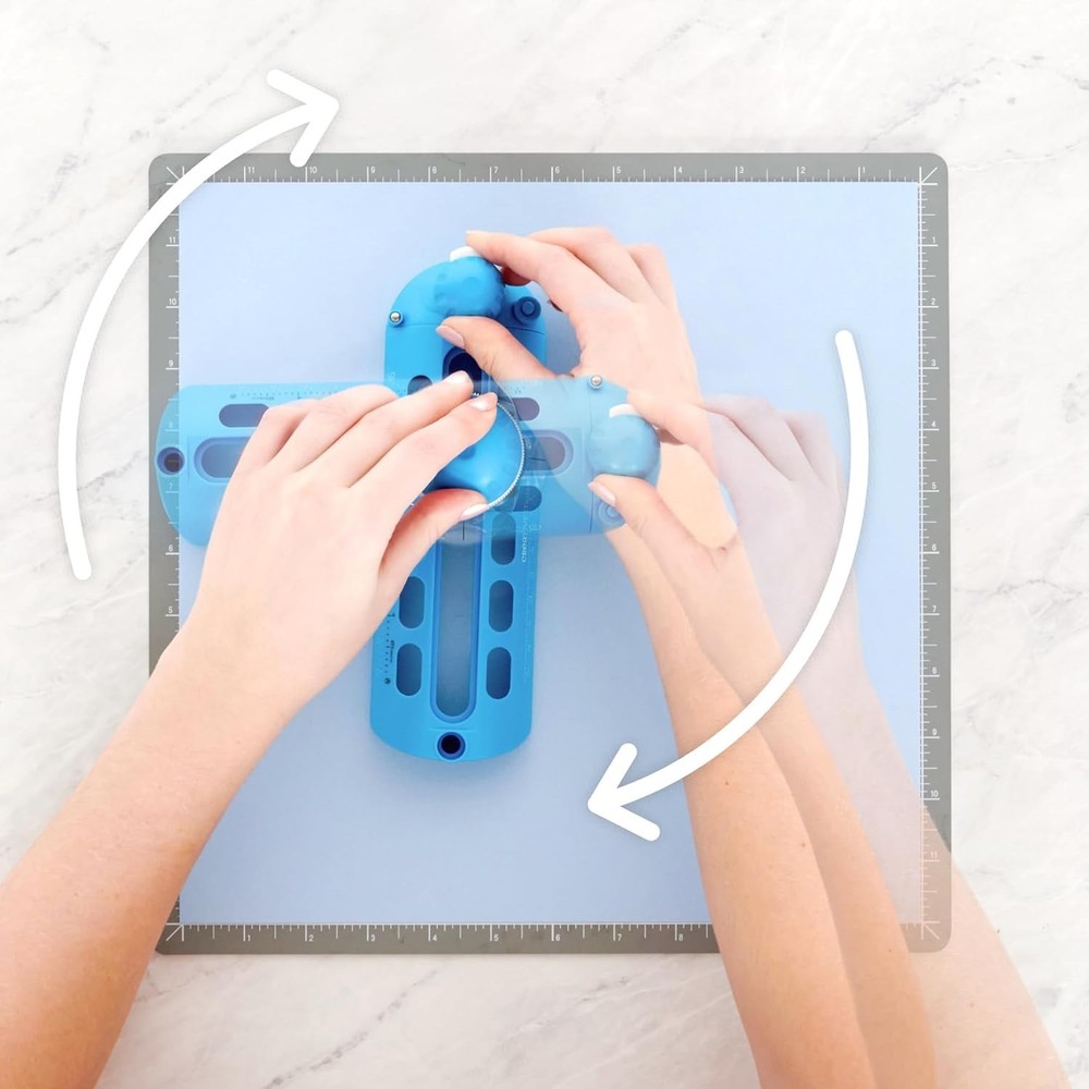 Circle Cutter by Creative Memories - Blue