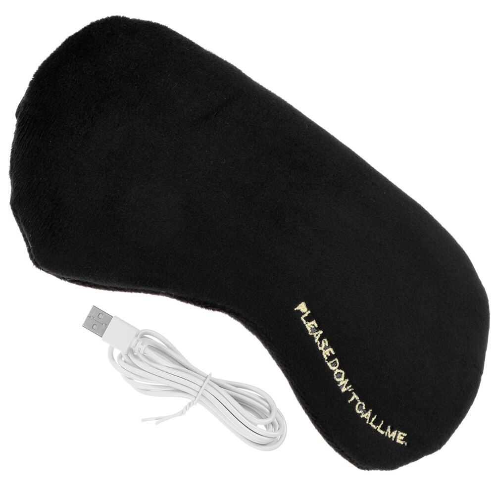 1 Set USB Heating Eye Mask Steam Warm Mask Temperature Adjustable Sleeping