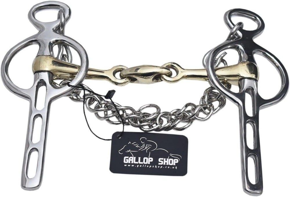 Liverpool Driving Bit Verbindend Angled/Horse Bits