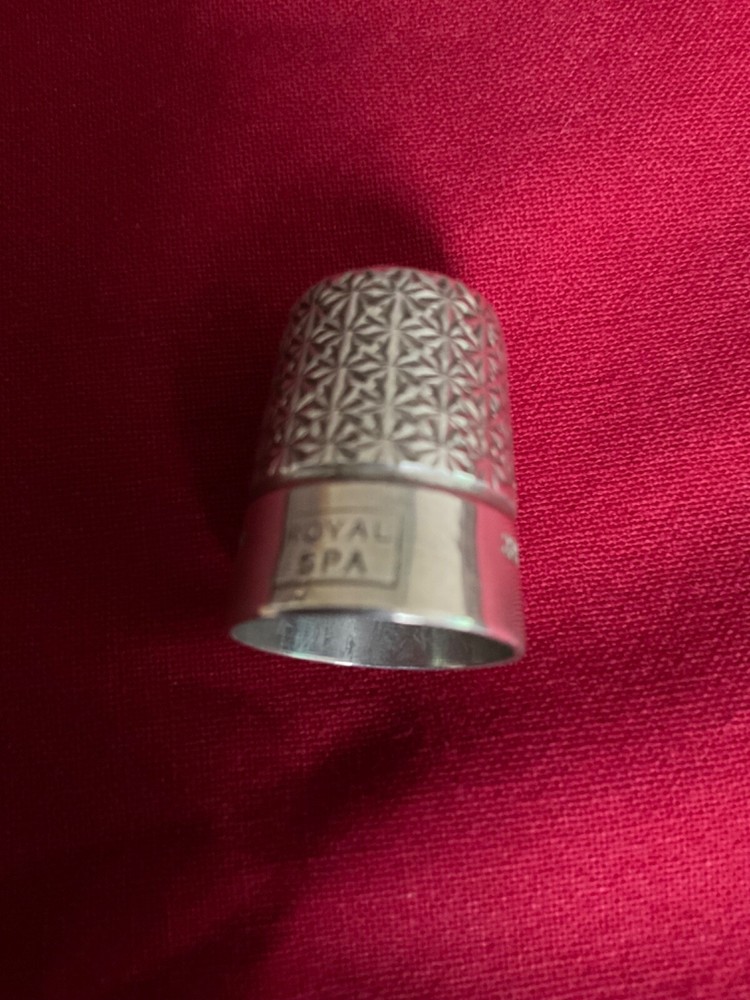 Thimble Solid Silver Royal Spa Henry Griffith & Sons