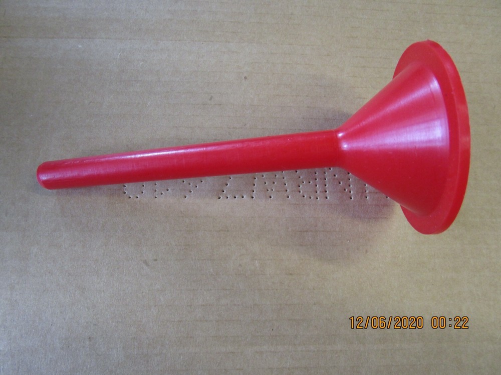 #12 1/2'' STUFFING TUBE (PLASTIC)