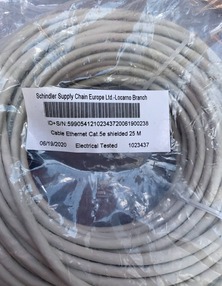Cable Ethernet CAT5e Shielded 25m 1023437